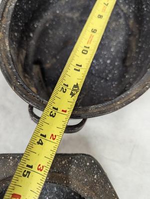 Black Enamelware Roasters