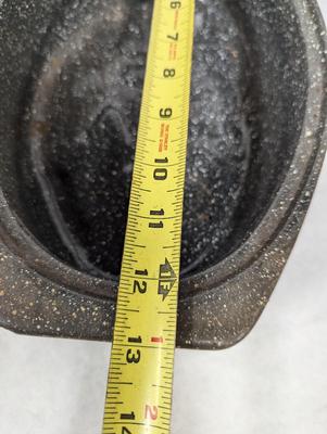 Black Enamelware Roasters