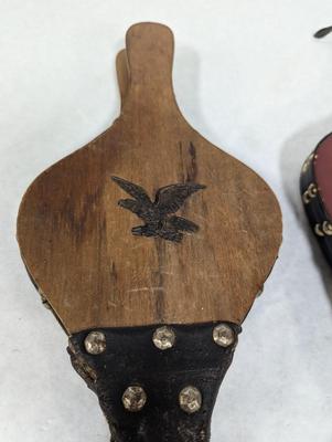 Wood & Leather Fireplace Bellows