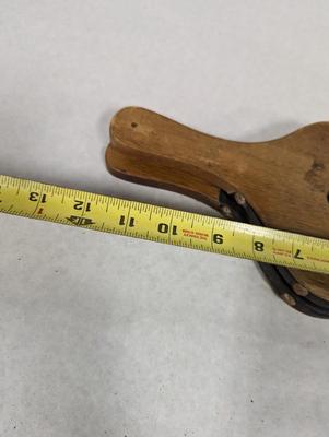 Wood & Leather Fireplace Bellows