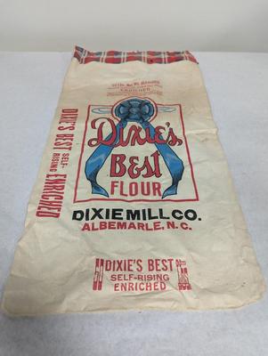 Dixie's Best Flour Sack Albermarle N.C.