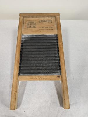 The Zing King Advertising Washboard