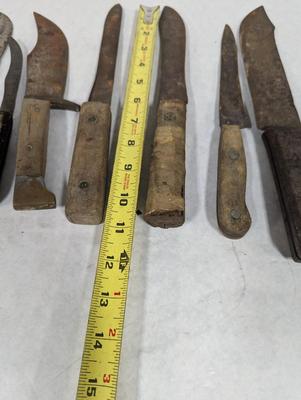 Assortment Of Vintage Kitchen Knives Lot 1