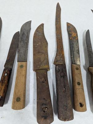 Assortment Of Vintage Kitchen Knives Lot 2