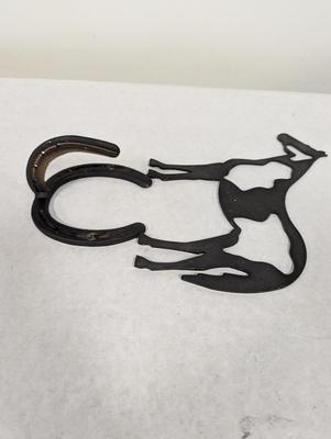 Metal Horse Shoe Wall Decor/Coat Hanger