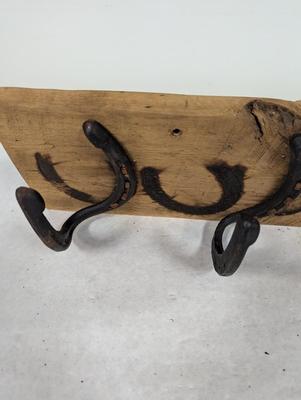 Horseshoe Wall Coat Rack