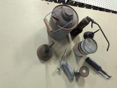 Vintage Oil Cans
