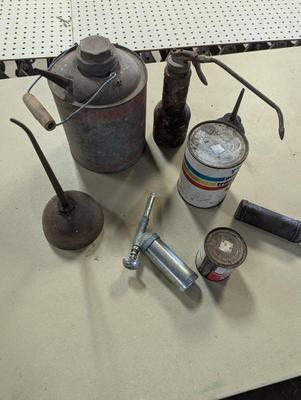 Vintage Oil Cans