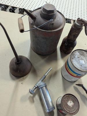 Vintage Oil Cans