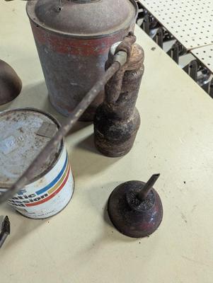 Vintage Oil Cans