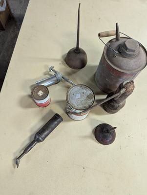 Vintage Oil Cans