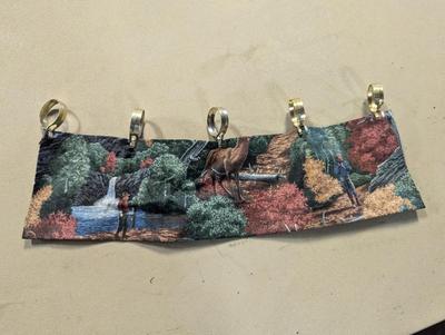 Lakeside Cabin Kitchen Curtains