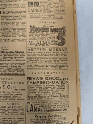 1932 New York Times Paper With COA