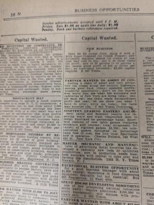 1932 New York Times Paper With COA