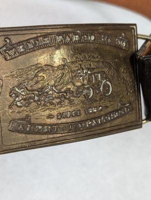 Vintage Tiffany & Co England AJ Nash Western Belt Buckle & Belt