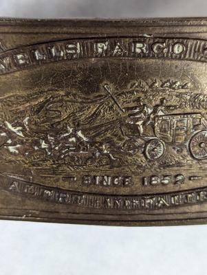 Vintage Tiffany & Co England AJ Nash Western Belt Buckle & Belt