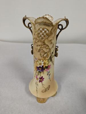 Vintage Hand Painted Marked Vase