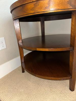 3 TIER SIDE TABLE WITH LAMP