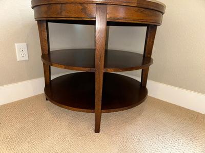 3 TIER SIDE TABLE WITH LAMP