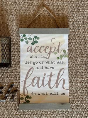 WALL DECOR WITH WORDS