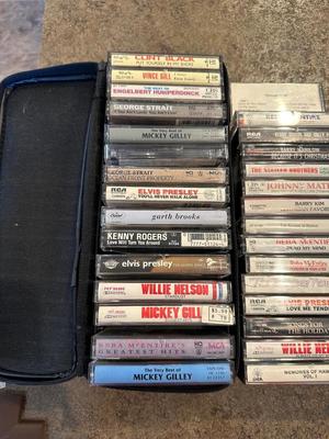 MAGNAVOX BOOMBOX, CASSETTES AND CD'S