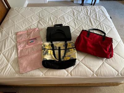 TRAVEL ORGANIZER, TOTES AND BRIEFCASE