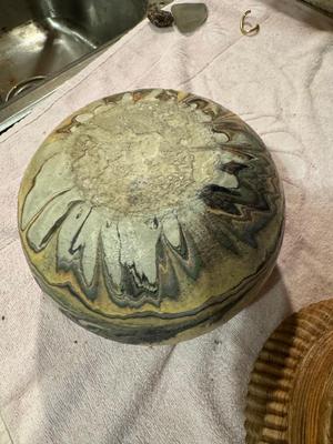 Vintage Native American Sand Pottery
