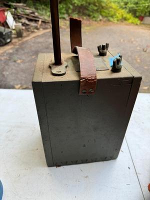 Large Plunger Style Explosive Machine