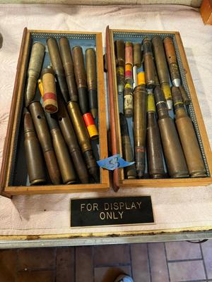 Assorted Caliber Vintage Shells/Casings # 53