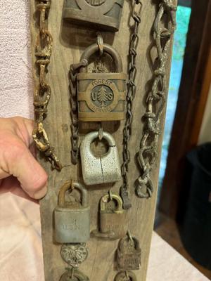 Antique Locks Collection with Keys