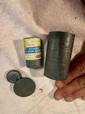 Vintage Sodium Iodine Lead Capsule