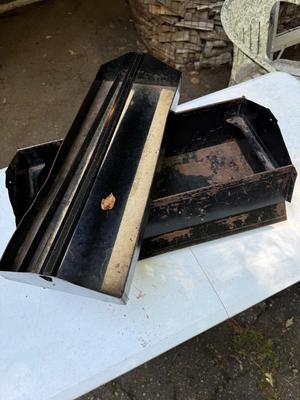 Vintage Simmons Metal Tool Box