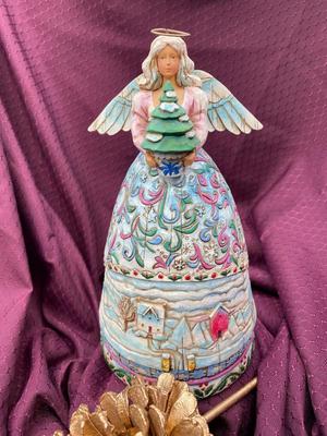 Jim Shore Winter Sleeps Angel