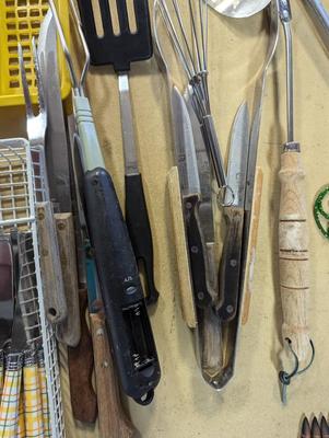Assortment Of Kitchen Utensils