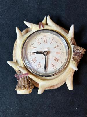 Lot 155. Faux Horn Clock