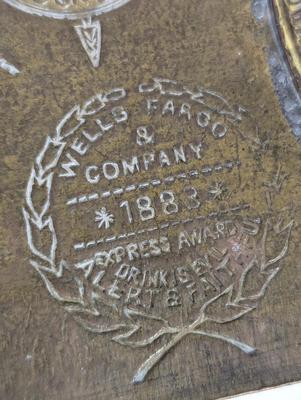 Wells Fargo & Company Belt Buckle Tiffany Western