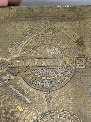 Wells Fargo & Company Belt Buckle Tiffany Western