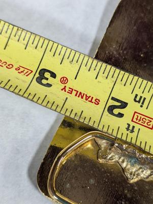 Cotton Inc Belt Buckle