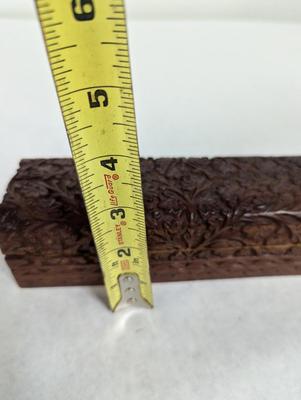 Hand Carved Trinket Box