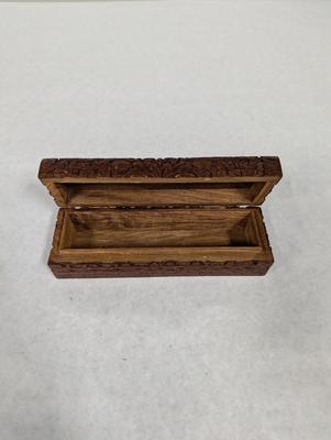 Hand Carved Trinket Box