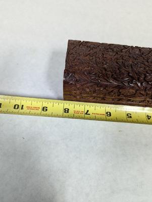 Hand Carved Trinket Box