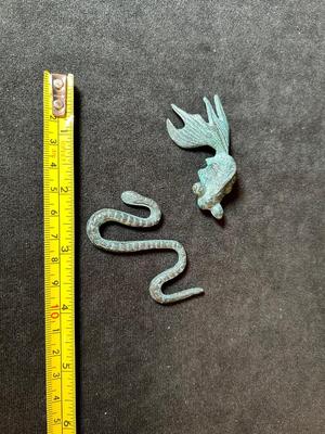 Lot 157. Miniature Metal Figures
