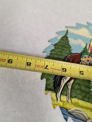7 1/4" Hand Painted Saw Blades