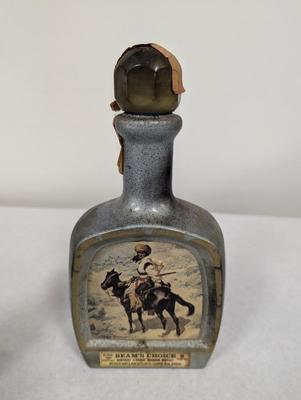Indian Trapper Jim Beam Bottle