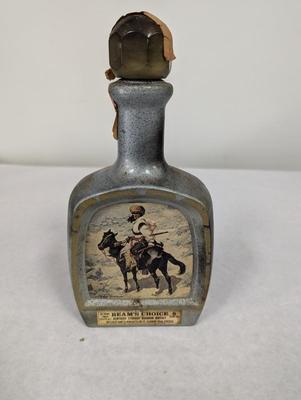 Indian Trapper Jim Beam Bottle