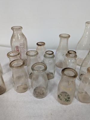 Vintage Milk Bottles