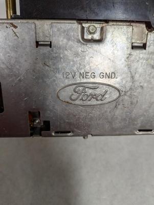 Vintage Ford Radio
