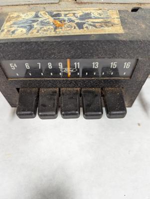 Vintage Ford Radio