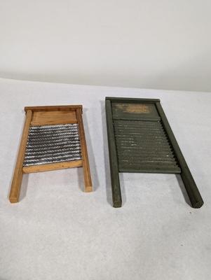 Vintage Wooden Wash Boards