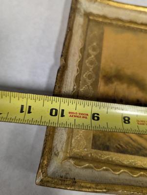 Florentine Painted Gilt Trays & Picture